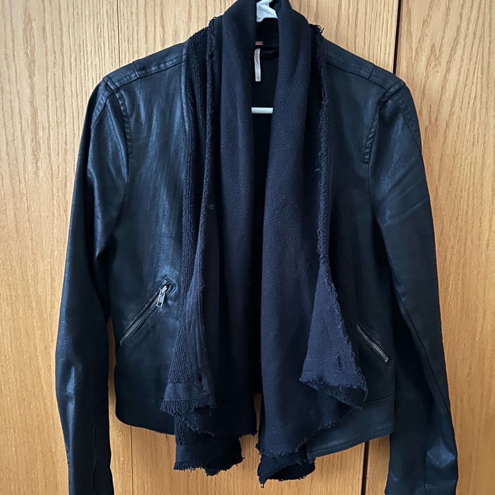 Free People jacket, great style for every day wear. Size 6 (medium?)